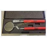 LED magnetic picku & mirror set aircraft automotiv