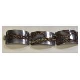 Beckmann carmen navaho sterling panel bracelet liz