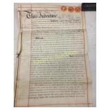 handwritten Victorian indenture document 1893