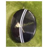 antique banded agate pendant 47mm x 35mm