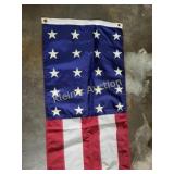 US Flag 20 stars Banner 143" x 21"
