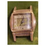 rose gold topped wrist watch 1930