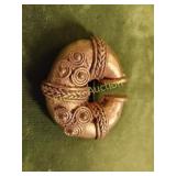 hand made custom brooch pendant pre columbain