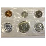 1964 us mint coin set dollar too 90% silver