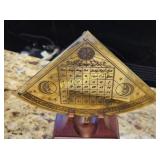 Gunter's quadrant  brass  model great instrument