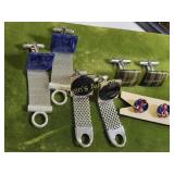 vtg high end gemstone cufflinks & France too