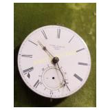 antique David Taylor pocket watch movement diamond