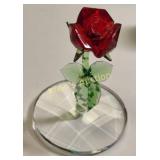 swarovski disney enchanted rose beauty & the beas