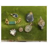 vtg antique estate pendants t gf too! 7 pcs