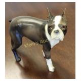 vtg porcelain 6' Boston terrier figurine Japan or