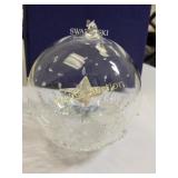 swarovski crystal 2014 xmas ball ornament