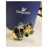 swarovski crytsal bumble bee mo figurine