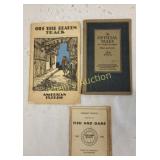rare fish & game 1949, & two other booklets