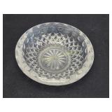 antique waterford? crystal ash tray 7"