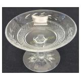 Waterford crystal compote glandore wheat pattern