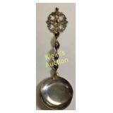 King Crown spoon test silver 800? plated?