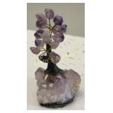 amethyst bonsai tree 5" beauty money tree