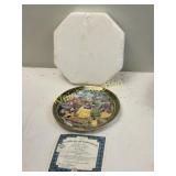 Disney snow white Knowles collectible plate LE