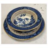 rare tiffany & co booths real old willow double