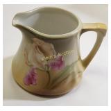antique RS germany creamer pitcher hand painted