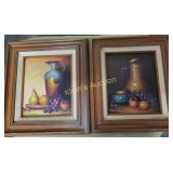 still life on board lot of 2 by frank Lean