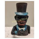 Jolly Boy cast iron vtg mechanical  bank