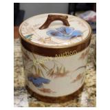 1800's English adderley humidor w/ lid nice!