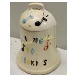 1950 ring for cookies cookie jar American bisque