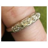 14K white gold Vintage Ring