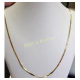 14K yellow gold 30' necklace gorgeous