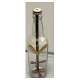 antique folk art whimsy bottle