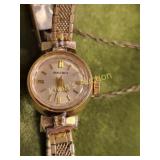 vtg seiko diashock ladies wind up watch working!