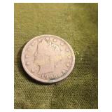 rare 1906 v nickel 5 cent coin us