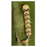 1890's GF pocket watch vest clip aag .co w/charm