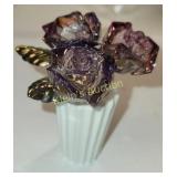 swarovski rose bouquet purple roses 5045565?