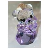 swarovski kris bear female companion artist signed