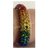 atelier swarovski Tigris crystal ring pave crystal