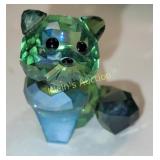 swarovski lovlots andy the cat mint in box