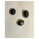 genuine black star of india gemstone lot of 3