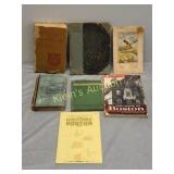 estate lot of 7 books 1st edition & signed