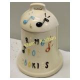 cookie jar American bisque 1950 ring for cookies