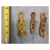 Chinese 3 hole spade money & knife money replicas