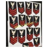 WWII us navy patches lot of 14