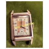 tank style watch 15 jewel works Art Deco