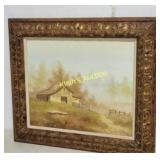 oil on canvas Original painting by E. Woodson