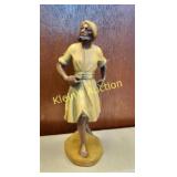 ANRI Ulrich bernardi camel guide wood carving