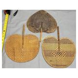 Pankhra fans hand woven too 3 x bid
