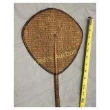 antique natural fiber hand woven church or persona