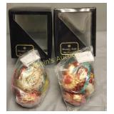 Christopher radko three french hens NOS 2 x bid