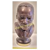 bronzed bust Dr Martin Luther king jr